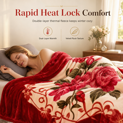 ⏳Limited-time 50% off⏰Thickened Soft Warm Throw Blanket🌺🛏️