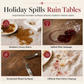 ⏳Limited-time 50% off⏰Printed Christmas Tablecloth Festive Holiday Party Table Cover🎄🎁🎅