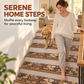 ⏳Limited-time 50% off⏰Cobblestone Pattern Diatomite Stair Tread Mat Water Absorbent Non Slip Trimmable Step Rug Easy to Clean🛡️🛝