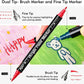 ⏳Limited-time 50% off⏰Dual Tip Acrylic Paint Markers🎨